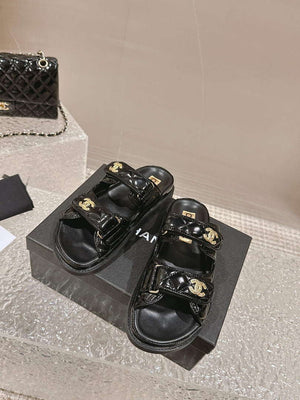 Chanel Women's Velcro sandals Fashion Shoes C93240 - Euro 35=US 4 - View 5