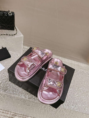 Chanel Women's Velcro sandals Fashion Shoes C93241 - Euro 35=US 4 - View 5
