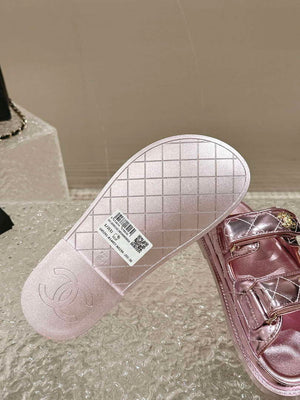 Chanel Women's Velcro sandals Fashion Shoes C93241 - Euro 35=US 4 - View 9