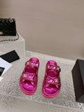 Chanel Women's Velcro sandals Fashion Shoes C93242