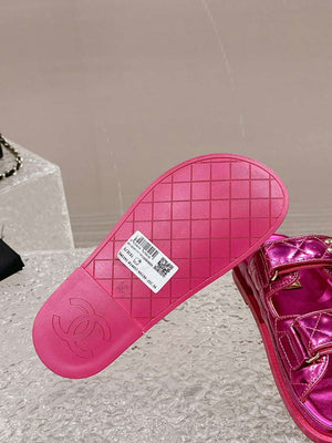 Chanel Women's Velcro sandals Fashion Shoes C93242 - Euro 35=US 4 - View 9