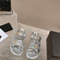 Chanel Women's Velcro sandals Fashion Shoes C93243 - Euro 35=US 4 - View 1