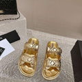 Chanel Women's Velcro sandals Fashion Shoes C93244 - Euro 35=US 4 - View 1