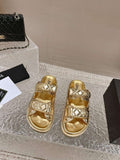 Chanel Women's Velcro sandals Fashion Shoes C93244