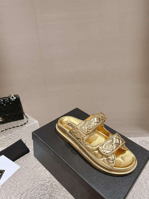 Chanel Women's Velcro sandals Fashion Shoes C93244 - Euro 35=US 4 - View 4