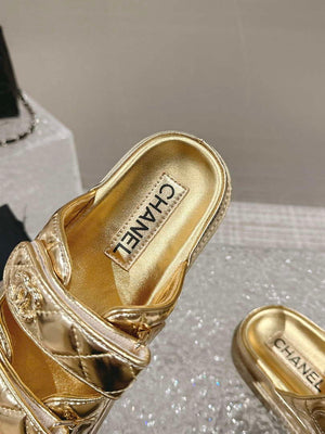 Chanel Women's Velcro sandals Fashion Shoes C93244 - Euro 35=US 4 - View 6