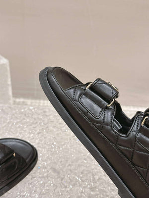 Chanel Women's Velcro sandals Fashion Shoes C93245 - Euro 35=US 4 - View 7