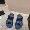 Chanel Women's Velcro sandals Fashion Shoes C93247 - Euro 35=US 4 - View 1