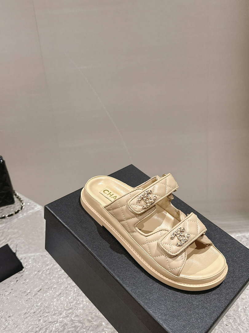 Chanel Women's Velcro sandals Fashion Shoes C93248