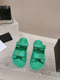 Chanel Women's Velcro sandals Fashion Shoes C93249