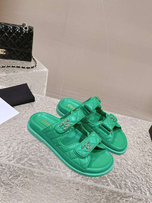 Chanel Women's Velcro sandals Fashion Shoes C93249 - Euro 35=US 4 - View 3