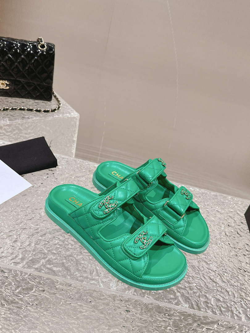 Chanel Women's Velcro sandals Fashion Shoes C93249