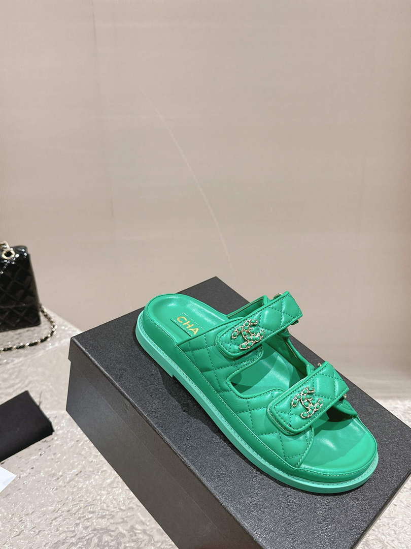 Chanel Women's Velcro sandals Fashion Shoes C93249