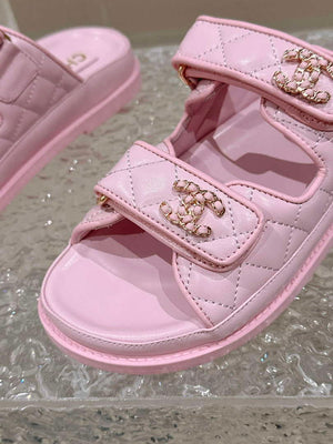Chanel Women's Velcro sandals Fashion Shoes C93250 - Euro 35=US 4 - View 8