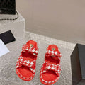Chanel Women's Velcro sandals Fashion Shoes C93252 - Euro 35=US 4 - View 1
