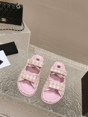 Chanel Women's Velcro sandals Fashion Shoes C93253 - Euro 35=US 4 - View 1