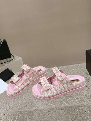 Chanel Women's Velcro sandals Fashion Shoes C93253 - Euro 35=US 4 - View 2