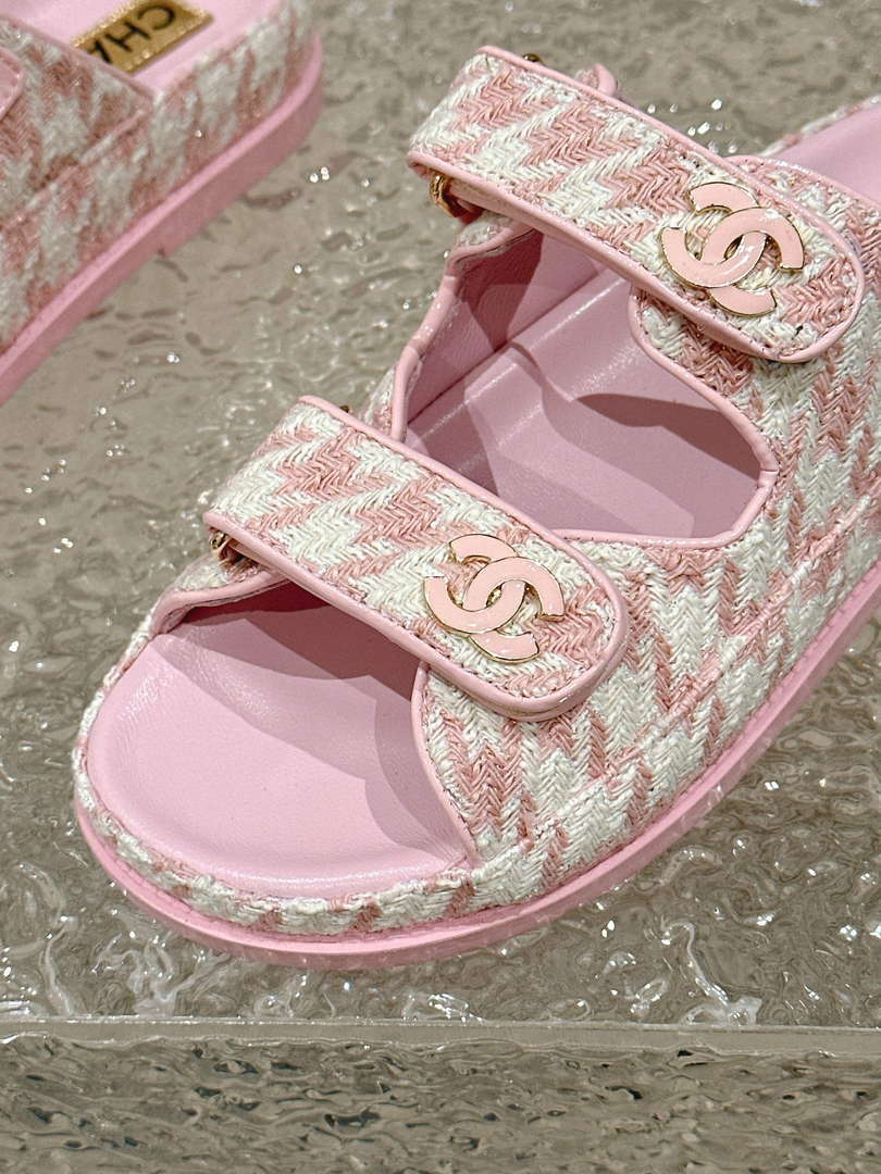 Chanel Women's Velcro sandals Fashion Shoes C93253 - Euro 35=US 4 - View 8