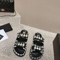 Chanel Women's Velcro sandals Fashion Shoes C93254 - Euro 35=US 4 - View 1