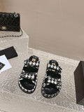 Chanel Women's Velcro sandals Fashion Shoes C93254