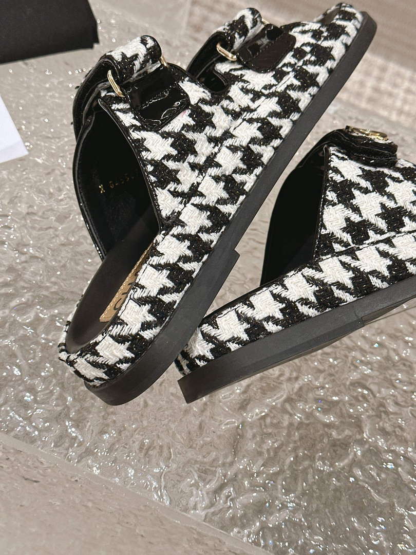 Chanel Women's Velcro sandals Fashion Shoes C93254 - Euro 35=US 4 - View 8