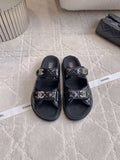 Chanel Women's Velcro Sandals Fashion Shoes C93420
