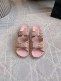 Chanel Women's Velcro Sandals Fashion Shoes C93422