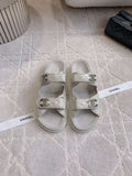 Chanel Women's Velcro Sandals Fashion Shoes C93423