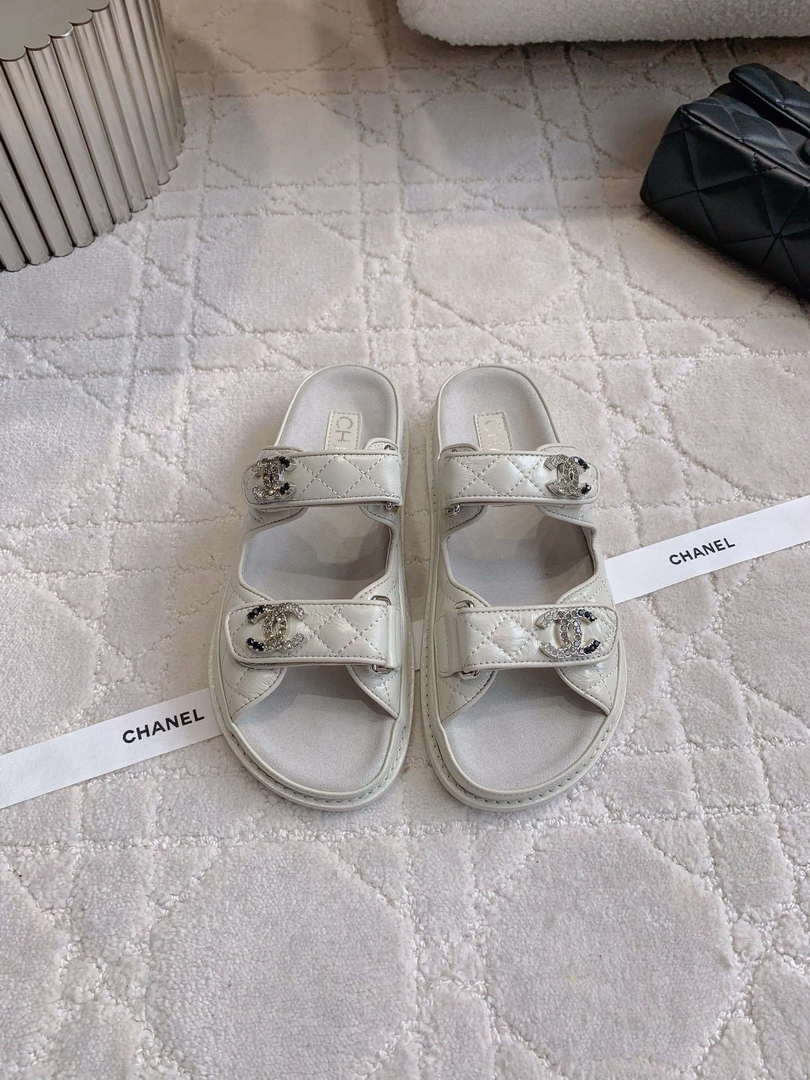 Chanel Women's Velcro Sandals Fashion Shoes C93423