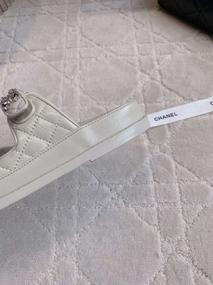 Chanel Women's Velcro Sandals Fashion Shoes C93423 - Euro 35=US 4 - View 7