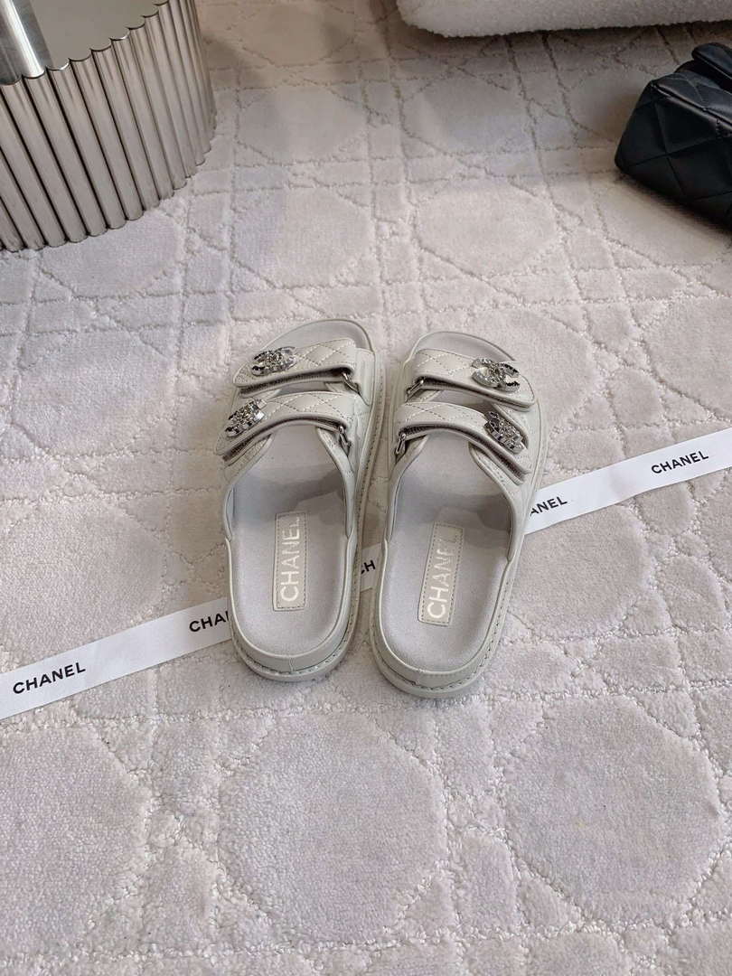 Chanel Women's Velcro Sandals Fashion Shoes C93423