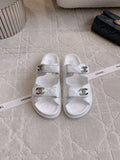 Chanel Women's Velcro Sandals Fashion Shoes C93425