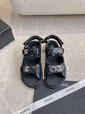 Chanel Women's Velcro Sandals Fashion Shoes C93426