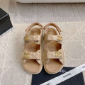 Chanel Women's Velcro Sandals Fashion Shoes C93428 - Euro 35=US 4 - View 1