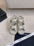 Chanel Women's Velcro Sandals Fashion Shoes C93430