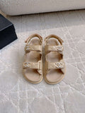 Chanel Women's Velcro Sandals Fashion Shoes C93434