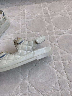 Chanel Women's Velcro Sandals Fashion Shoes C93435 - Euro 35=US 4 - View 7