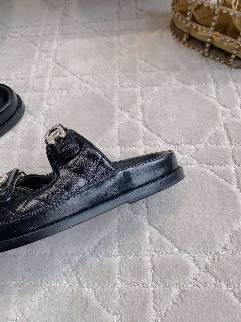 Chanel Women's Velcro Sandals Fashion Shoes C93437 - Euro 35=US 4 - View 8