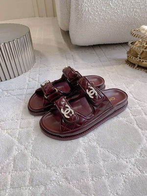 Chanel Women's Velcro Sandals Fashion Shoes C93438 - Euro 35=US 4 - View 2