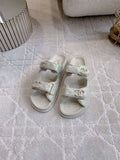 Chanel Women's Velcro Sandals Fashion Shoes C93440