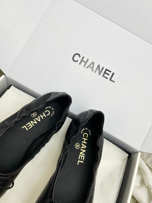 Chanel Women's Woven Mary Janes Shoes C93355 - Euro 35=US 4 - View 2