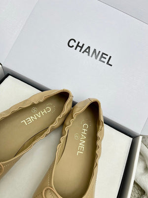 Chanel Women's Woven Mary Janes Shoes C93357 - Euro 35=US 4 - View 2