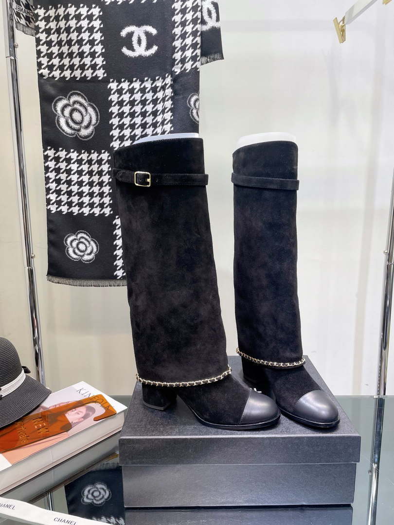 Chanel Women's Shoes High Boots G38819 - 35 - View 2