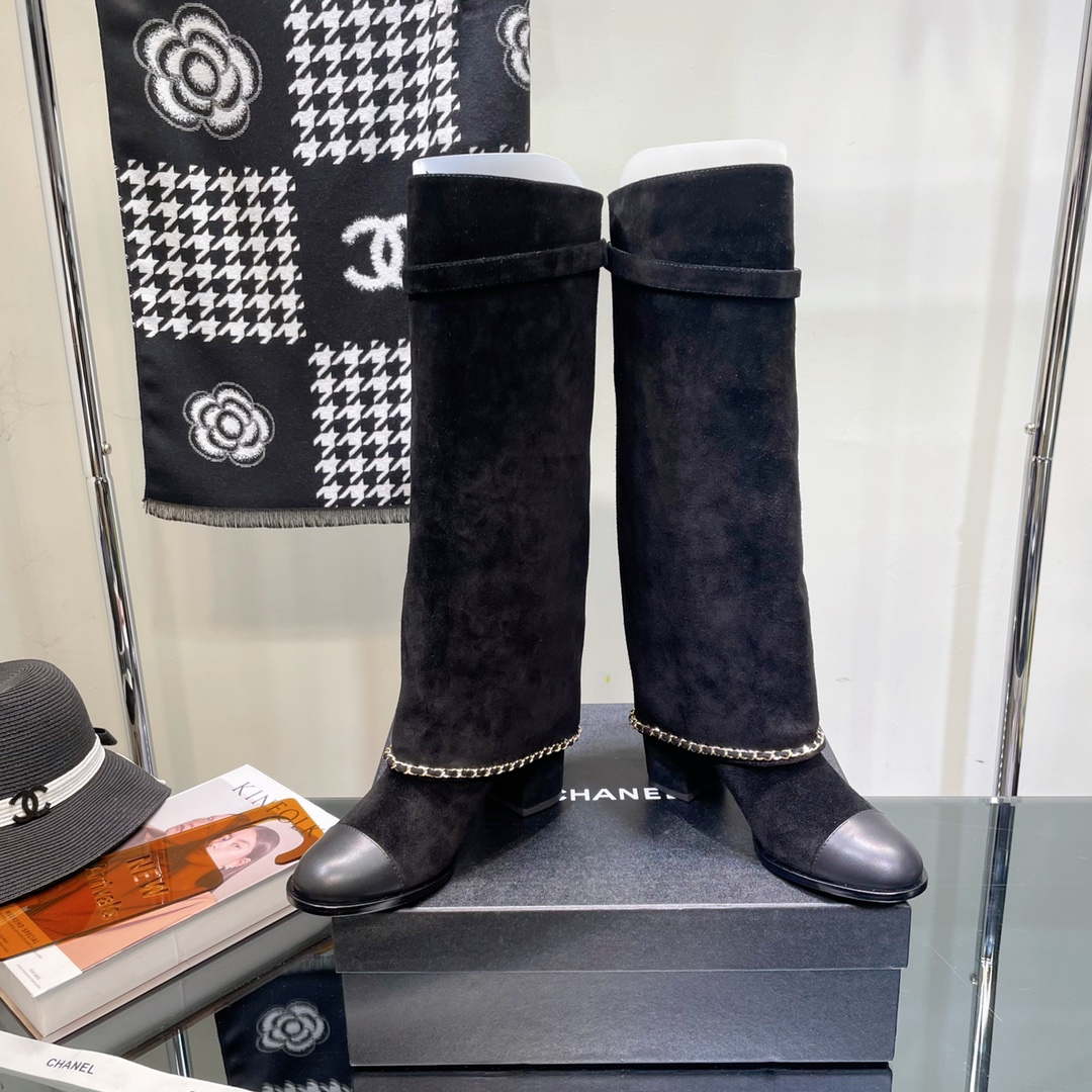 Chanel Women's Shoes High Boots G38819