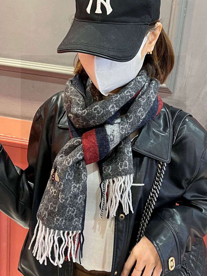 Chanel Woven Cashmere Scarf Designer Scarf C88724