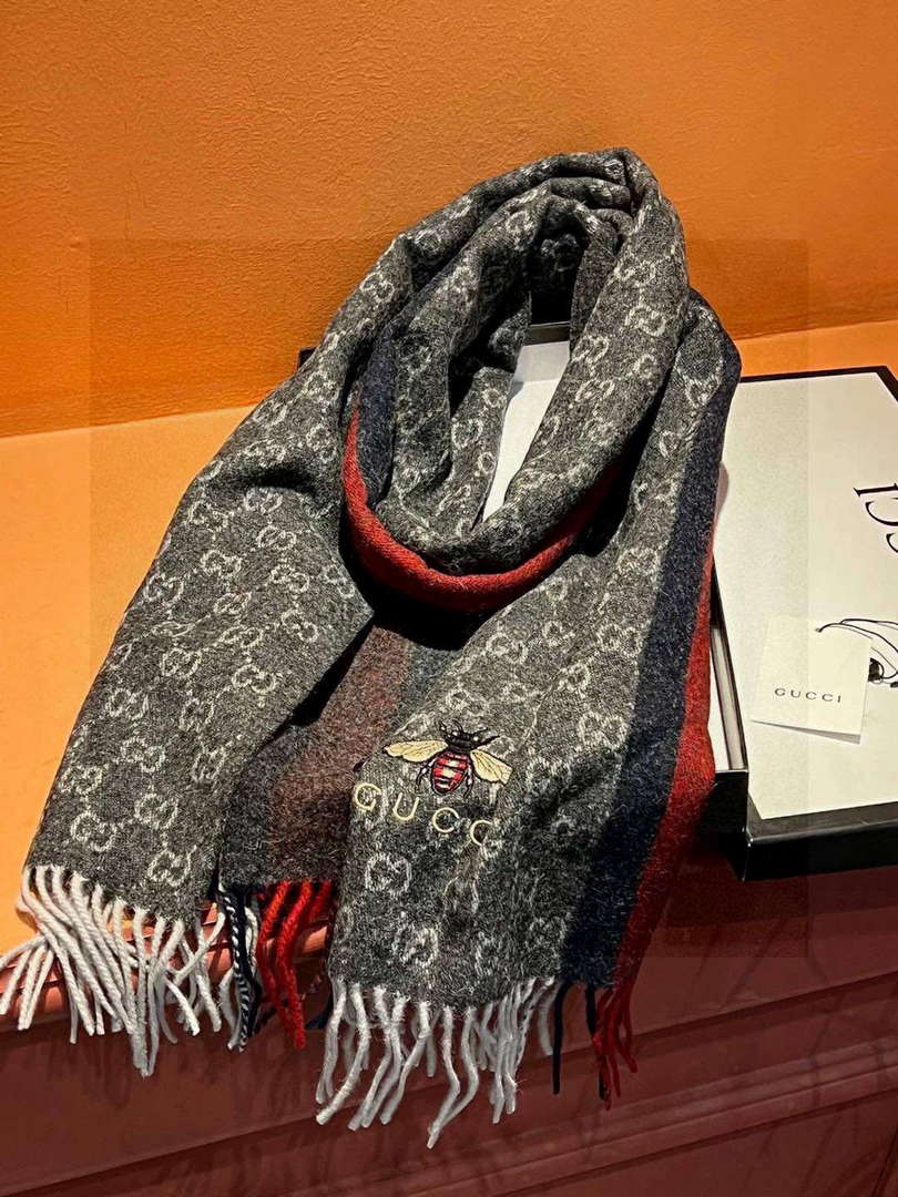 Chanel Woven Cashmere Scarf Designer Scarf C88724