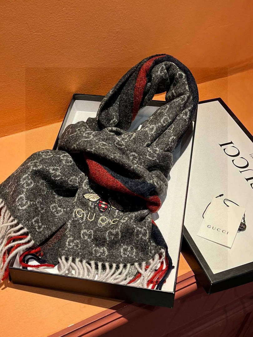 Chanel Woven Cashmere Scarf Designer Scarf C88724