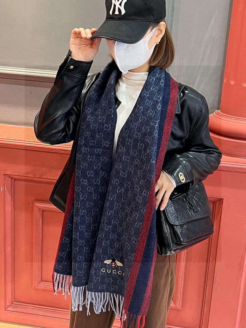 Chanel Woven Cashmere Scarf Designer Scarf C88725