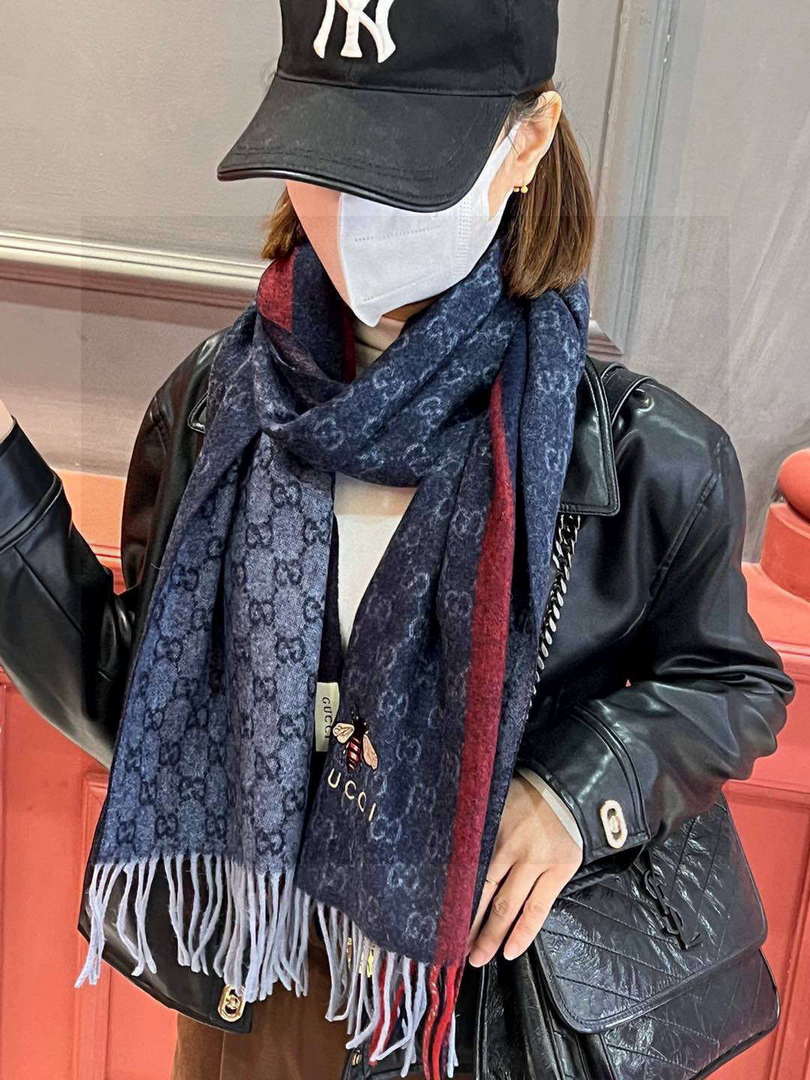 Chanel Woven Cashmere Scarf Designer Scarf C88725