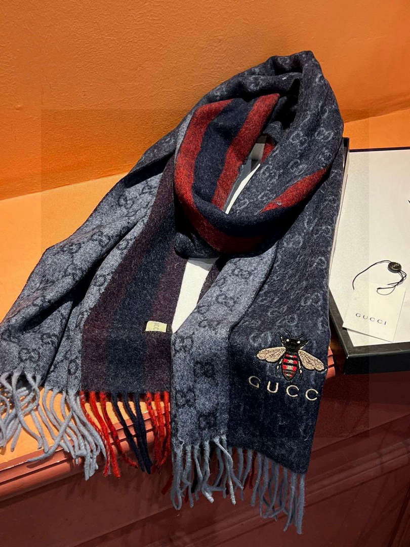 Chanel Woven Cashmere Scarf Designer Scarf C88725
